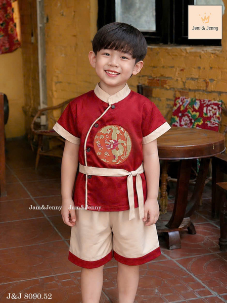 BT910 - Set trung thu in hình J8090 đỏ 3/12