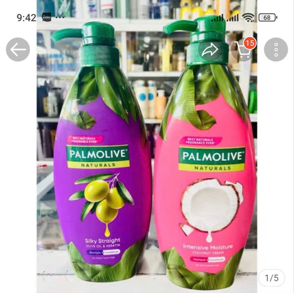 Dầu gội Palmolive chai lớn 600ml chính hãng