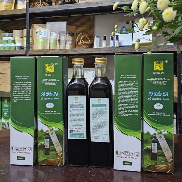 Xì dầu 2S Đỗ đen - Ngưu bàng