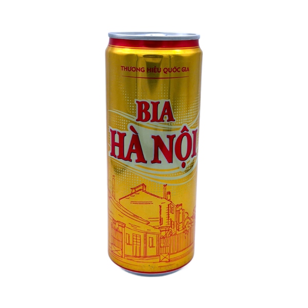 Bia Hà Nội Lon Vàng Sleek Cao 330ml