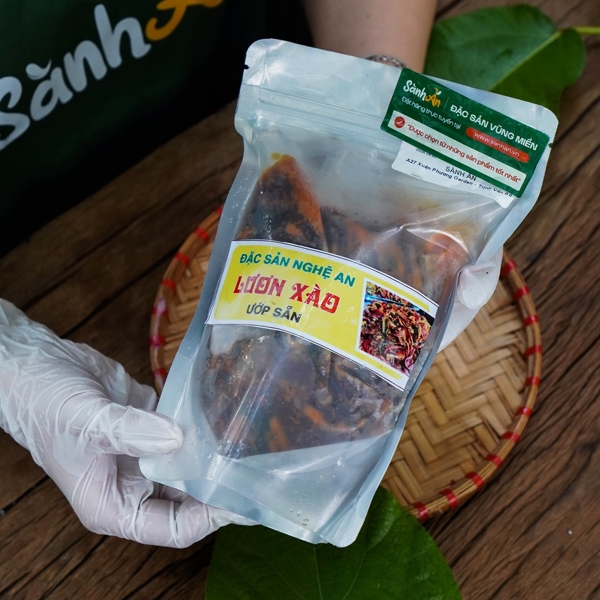 Lươn xào Xứ Nghệ ướp sẵn 500g