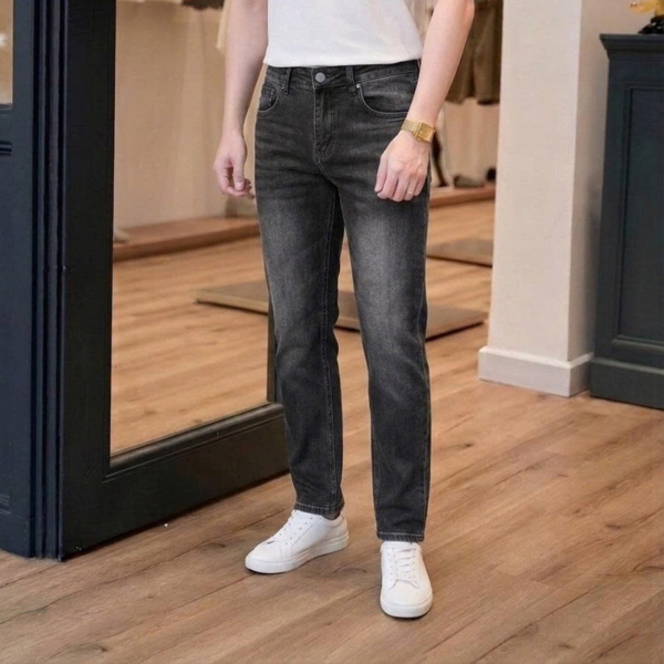 Quần Jean dài Slim Fit Xám Khói 2369