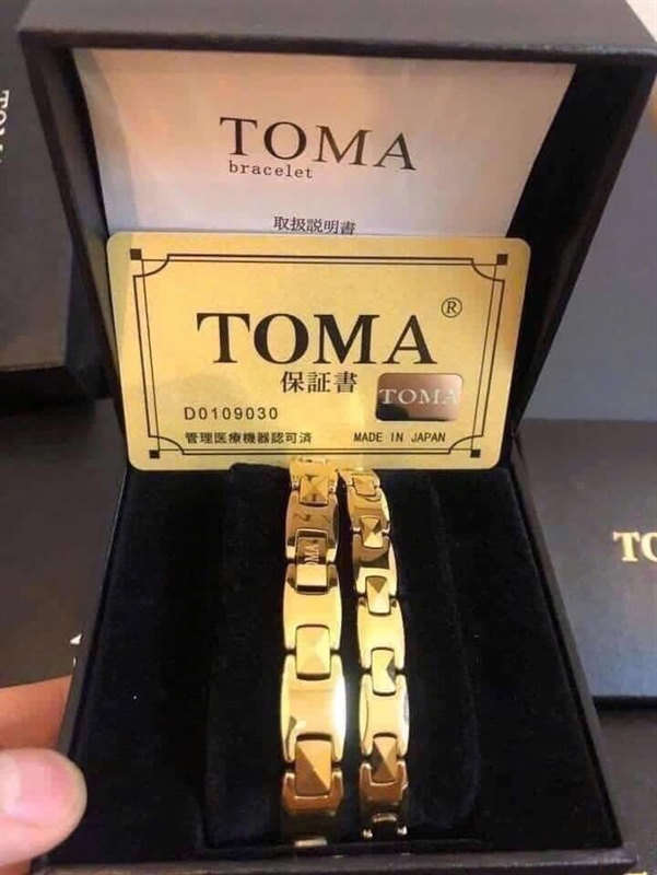 Vòng TOMA3M tay nam 24k