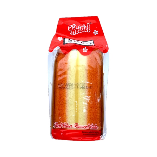 Bánh bông lan tam giác vị dâu