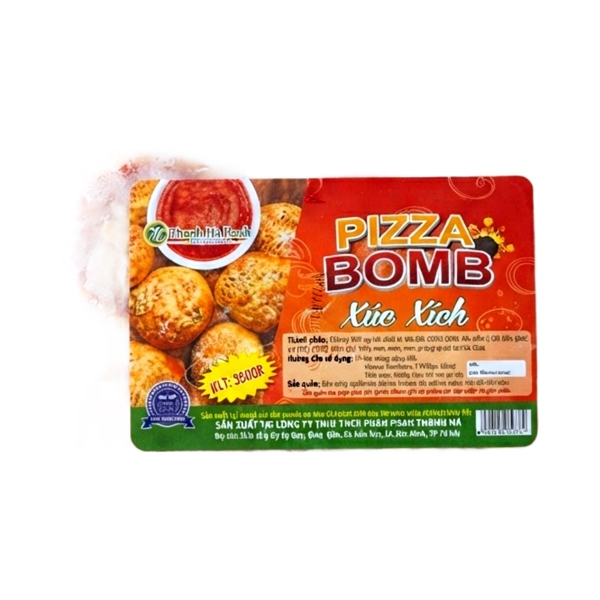 Pizza BomB Xúc Xích 360g