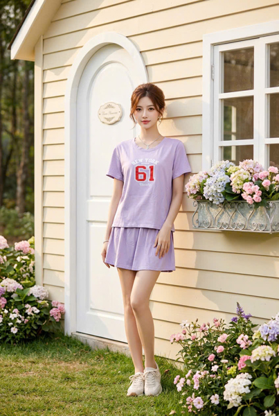 Set bộ đùi thun nhiều màu nhiều hình (tách lô 04)