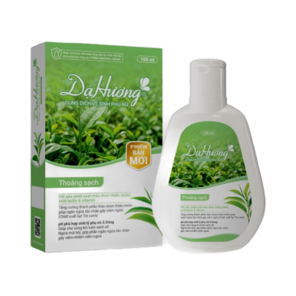 DDVS Dạ Hương Thoáng sạch Trà Xanh 100ml