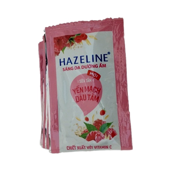 Dây sữa tắm Hazeline hồng