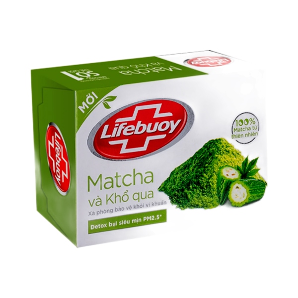 Xà bông cục Lifebuoy Matcha & khổ qua 90g