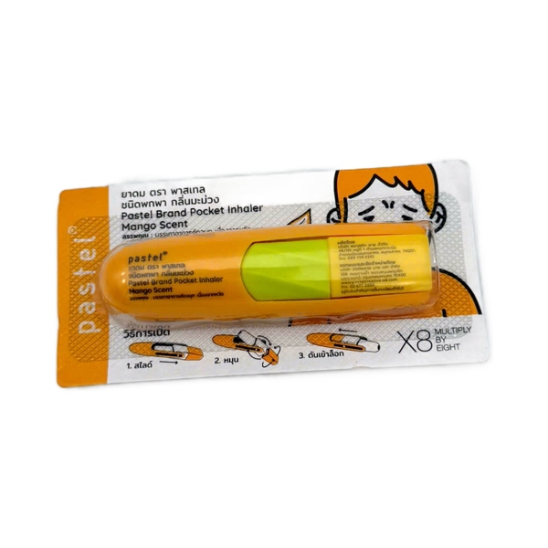 Ống hít pastel mango scent (Hương Xoài )