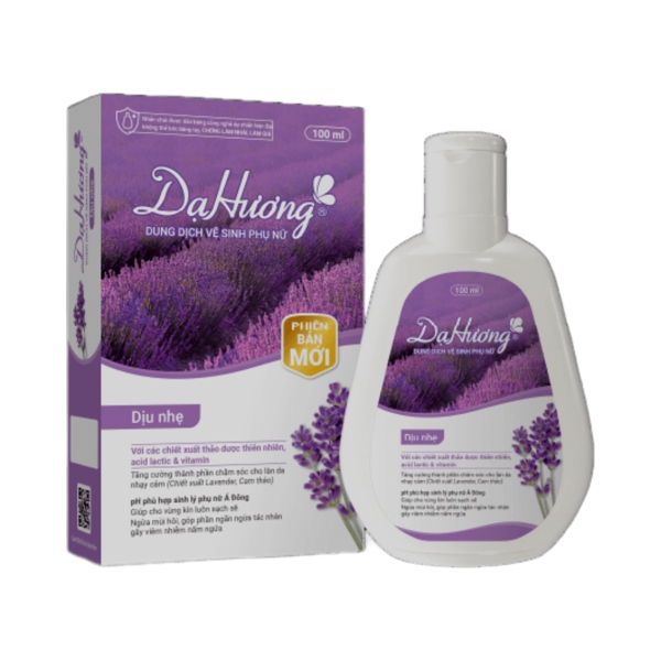 Dung dịch Vệ Sinh Phụ Nữ Dạ Hương Dịu Nhẹ 100ml