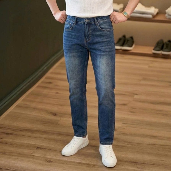 Quần Jean dài Smart Fit xanh 2339