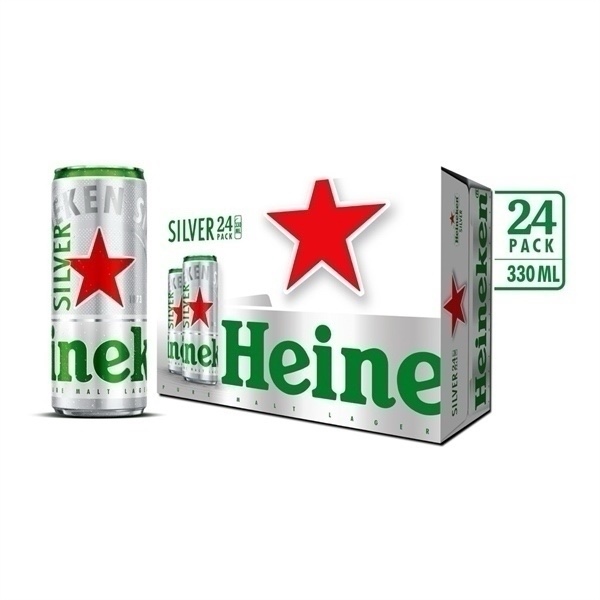 Bia Heineken bạc 330ml