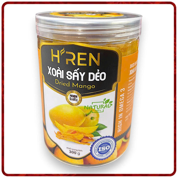 XOÀI SẤY DẺO H'REN HỦ PET 300G
