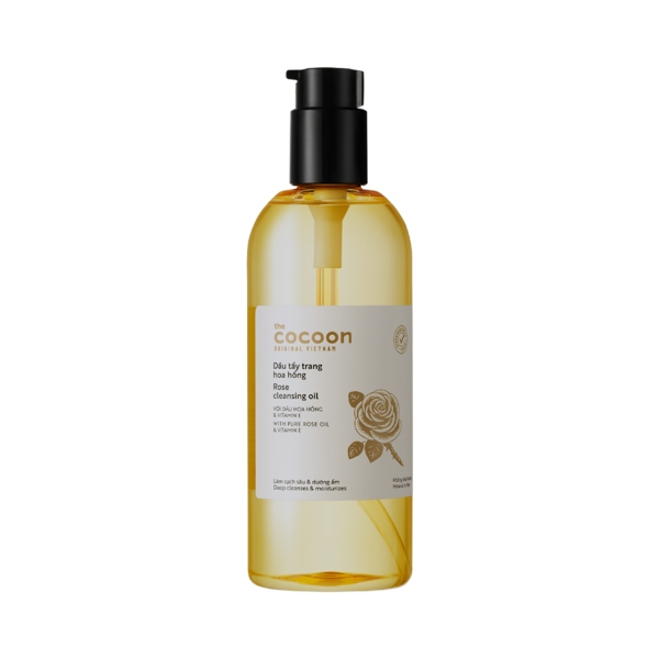 Dầu tẩy Trang hoa hồng Cocoon 310ml