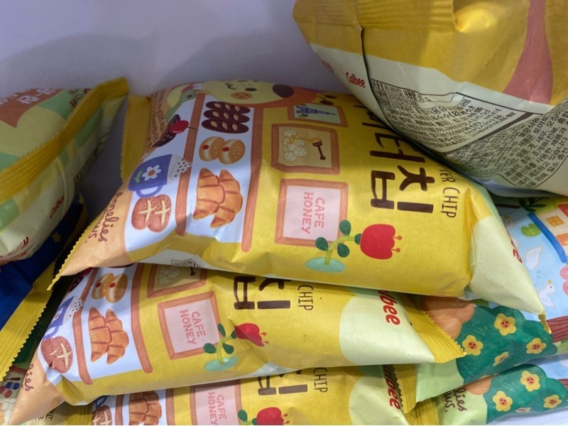 Snack (bim bim) Nongshim Chuối 75g × 20 gói / thùng
