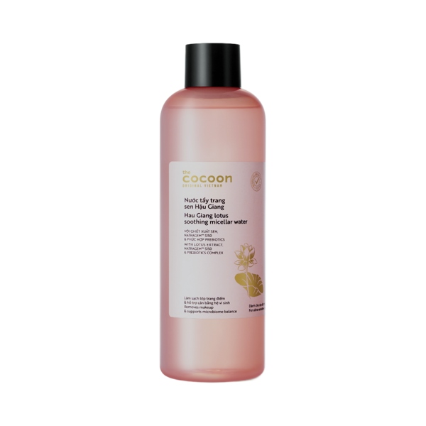 Nước tẩy Trang sen Hậu Giang Cocoon 500ml