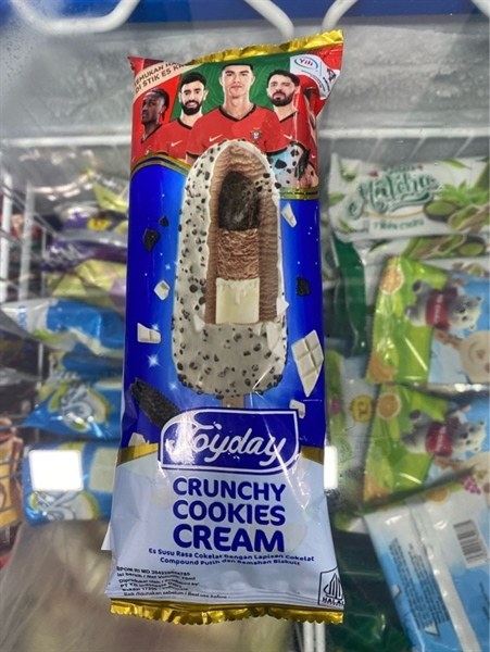 Kem Joyday Bánh Quy Kem Giòn - Crunchy Cookies Cream - 66g ( 20 / thùng )