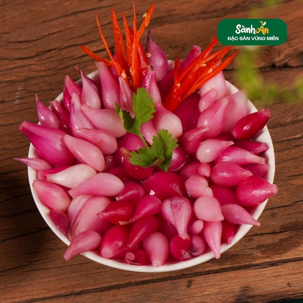 Hành tím Lý Sơn ngâm giấm chua ngọt 500g