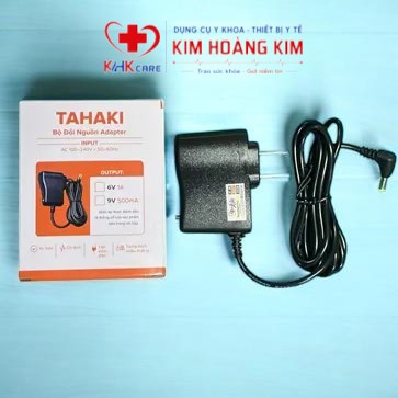Adapter 6V Tahaki dùng cho máy đo huyết áp Omron
