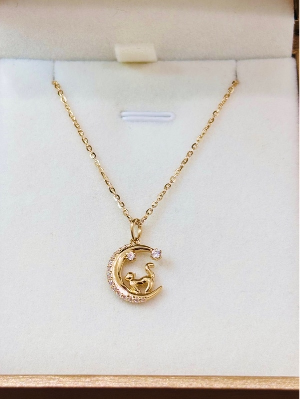 14-355 Dây chuyền vàng nữ 14K