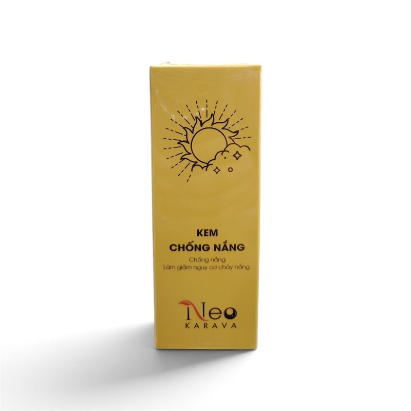 Kem chống nắng Neo Karava nâng tone da, siêu kiềm dầu, chống bóng nhờn dành cho mọi loại da 50ml