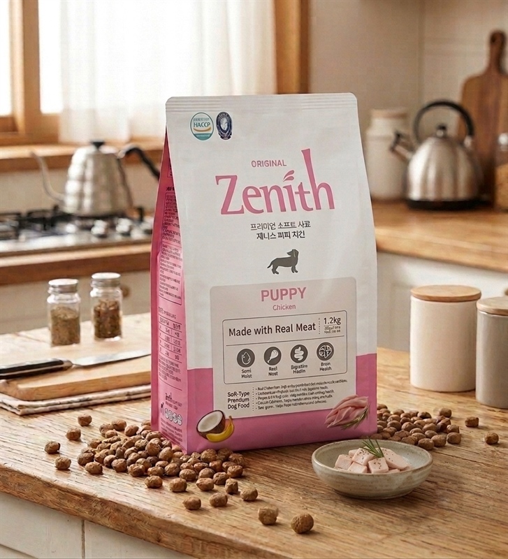Hạt mềm Zenith Puppy chó con vị Gà & Khoai tây