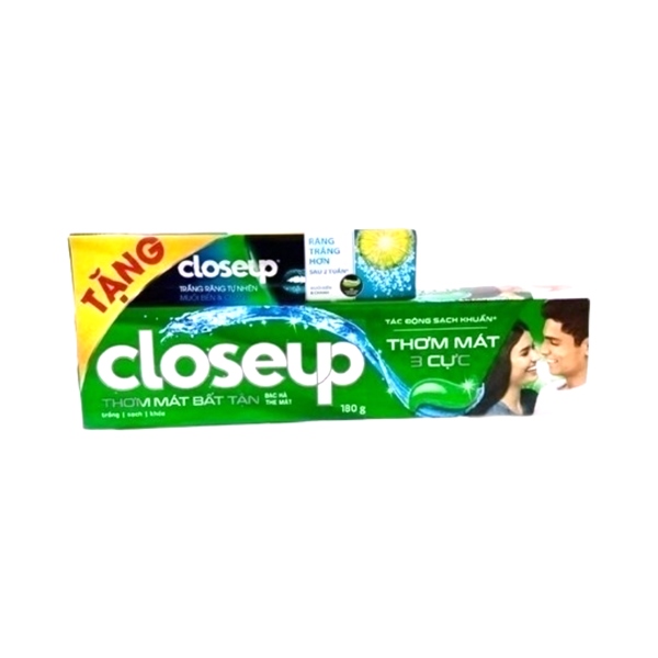 Kem đánh răng Closeup thơm mát bất tận 140g