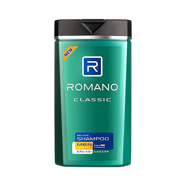 Dầu gội chai Romano 180g