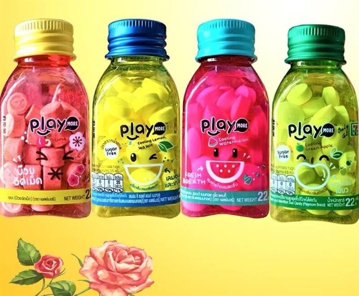 Kẹo thơm miệng play candy vị chanh leo