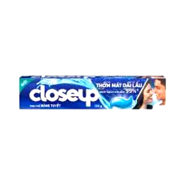 Closeup kem đánh răng tinh thể băng tuyết 140g toothpaste