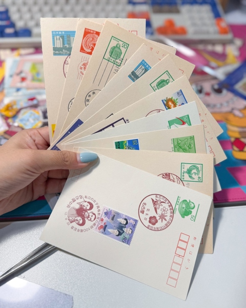 Set 10 Bưu Thiếp Fukei-in Nhật Bản (Postcard Sưu Tầm Con Dấu) - Tem Dấu Bưu Điện Phong Cảnh Nhật, Bộ Sưu Tập Con Dấu Bưu Chính | Vui lòng đọc kỹ mô tả