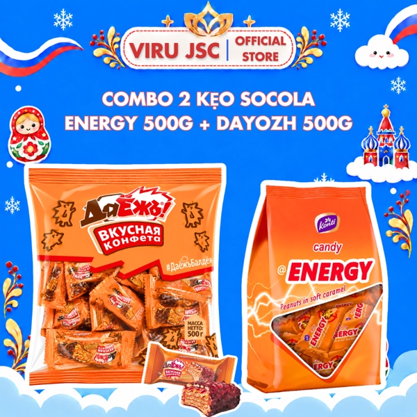 Combo 2 - Dayozh 500g + Energy 500g