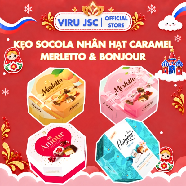 Kẹo socola "AMOUR" 150g (2.7kg/Thg/18 hộp)