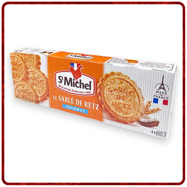 BÁNH QUY BƠ DỪA ST MICHEL 120G