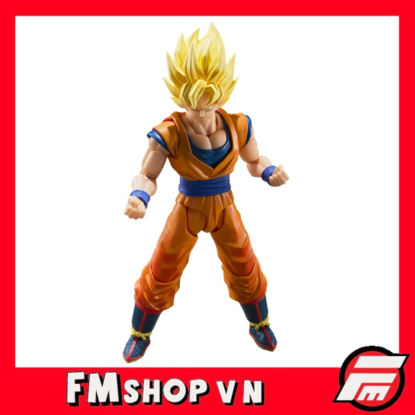 (2ND NẮP VĨ CÓ NỨT) SHF SSJ SON GOKU THE GAMES BEGIN