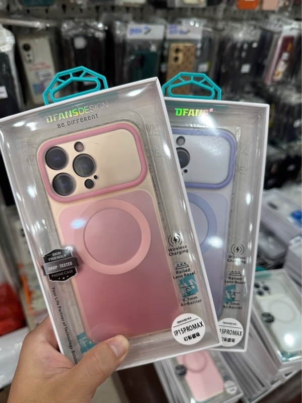 Ốp iPHONE 15 Pro Max 6.7 DFAN DROP-TESTED