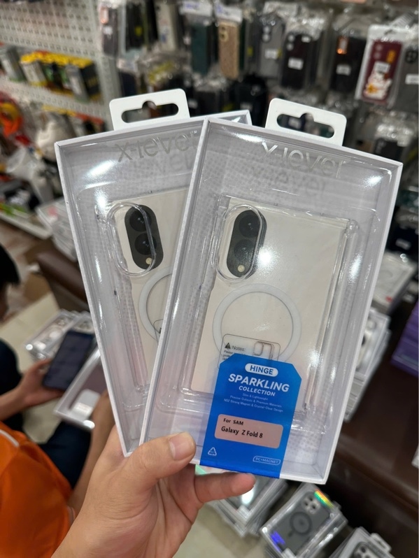 Ốp SAMSUNG FOLD 8 X-Level Sparkling trong