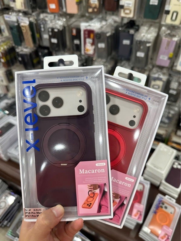 Ốp iPhone 17/18 Pro Max 6.9 X-LEVEL Macaron