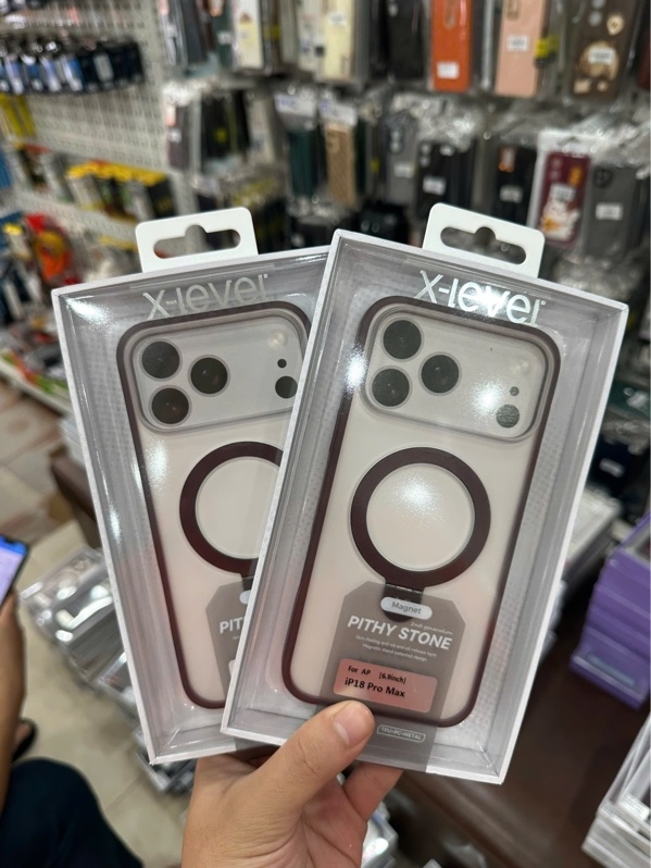Ốp iPhone 17/18 Pro Max 6.9 X-LEVEL PITHY STONE