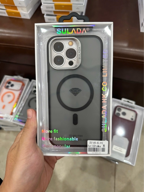 Ốp iPHONE 15 Pro Max 6.7 SULADA lưng nhám