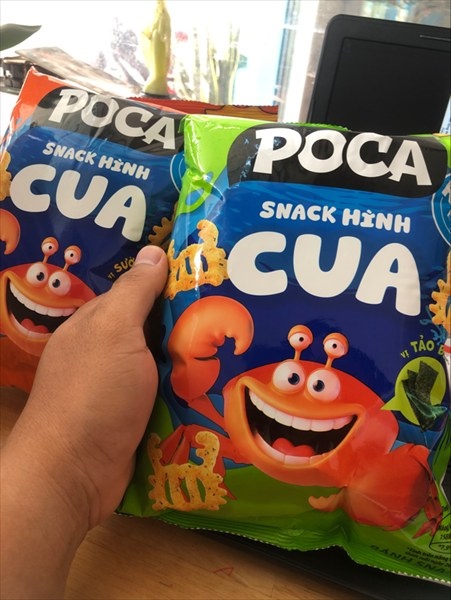 Snack Poca Cua Tảo Biển 60g