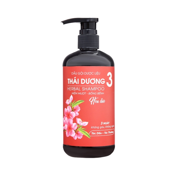 Dầu Gội Thái Dương 3 Hương Hoa Đào