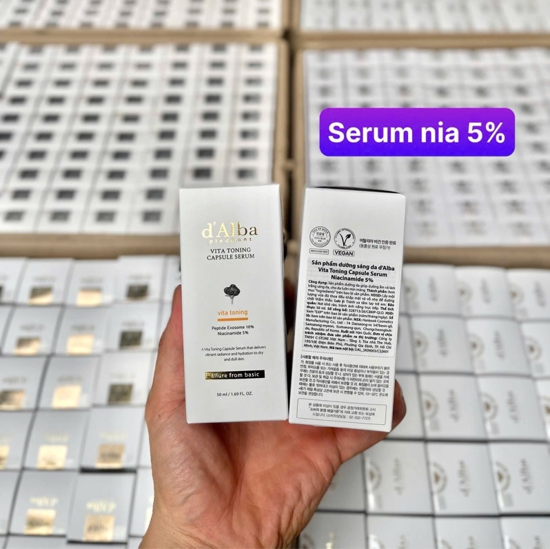 [460-465-470] D’ALBA - Serum Vita Tonino Capsule Niacinamide 5% 50ml