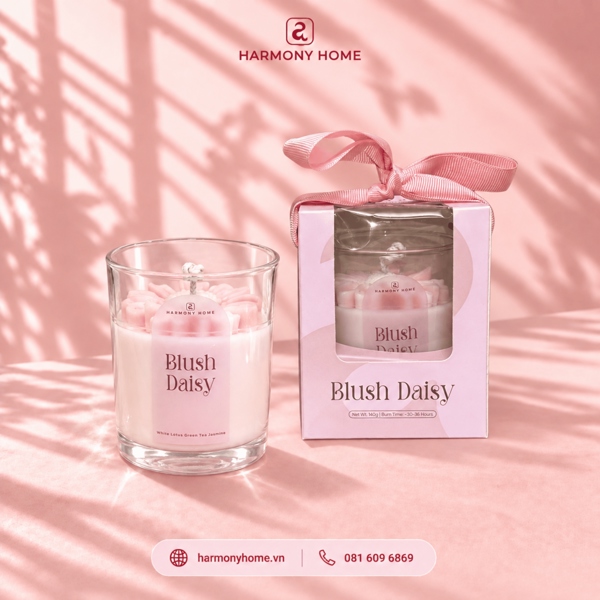 Nến thơm Blush Daisy Whisper