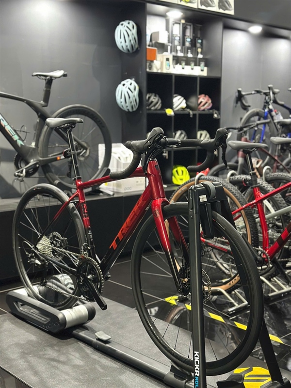 TREK DOMANE AL 2 UPGRADED, GEN4, RED, 54