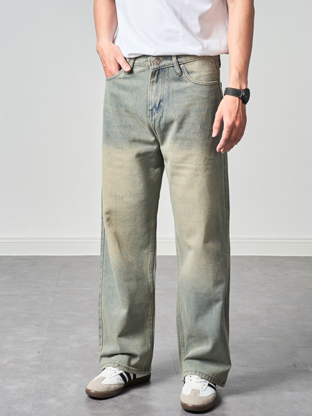 Quần jean wideleg moss Gamida 52