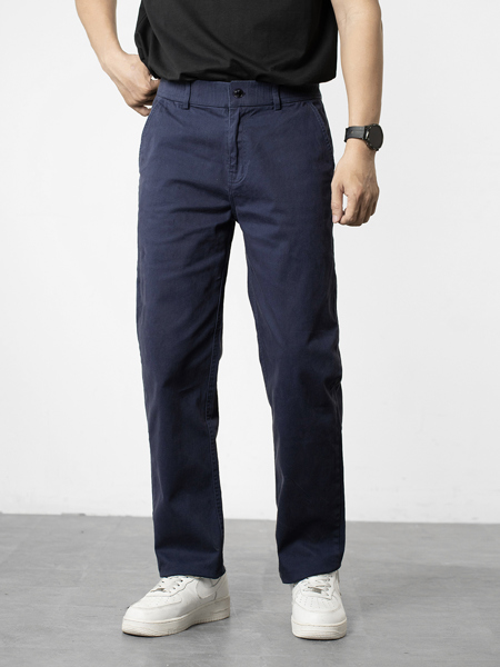 Quần kaki regular Smart Casual navi