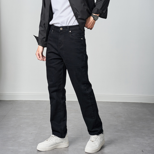 Quần jean regular black 27