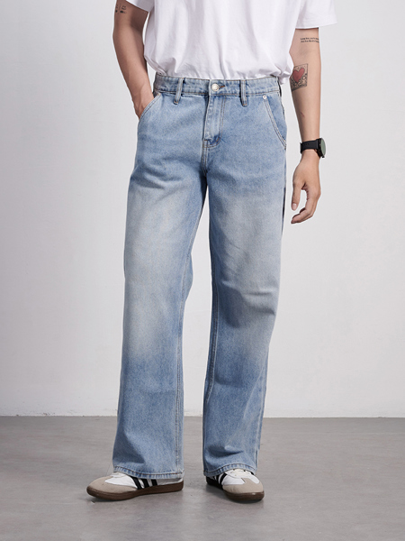 Quần jean ống rộng wideleg nigo 62